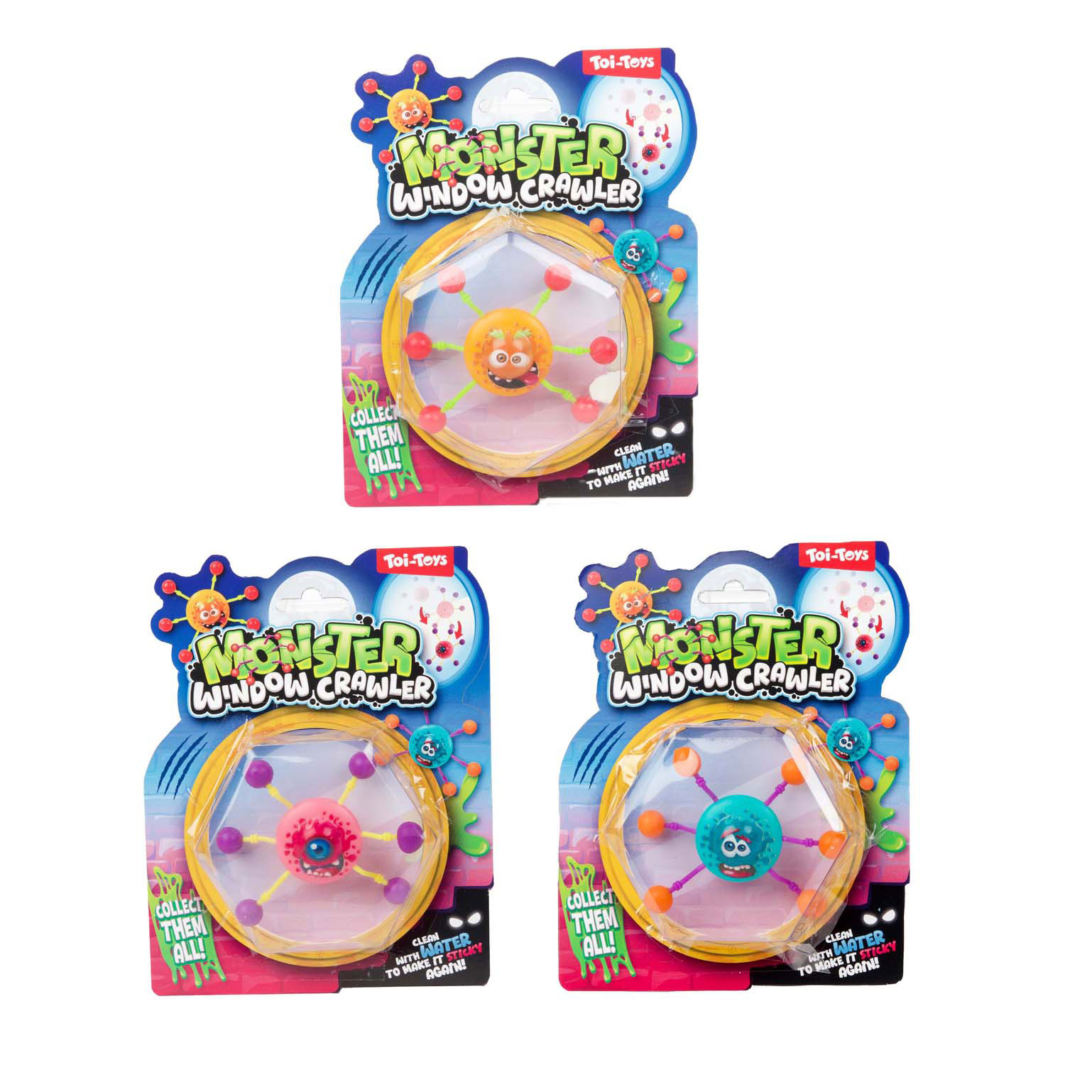 Fun Raamkruiper Monster