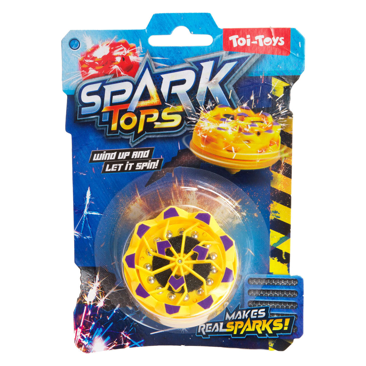 Fun Opwindtol Sparks met Vuursteen