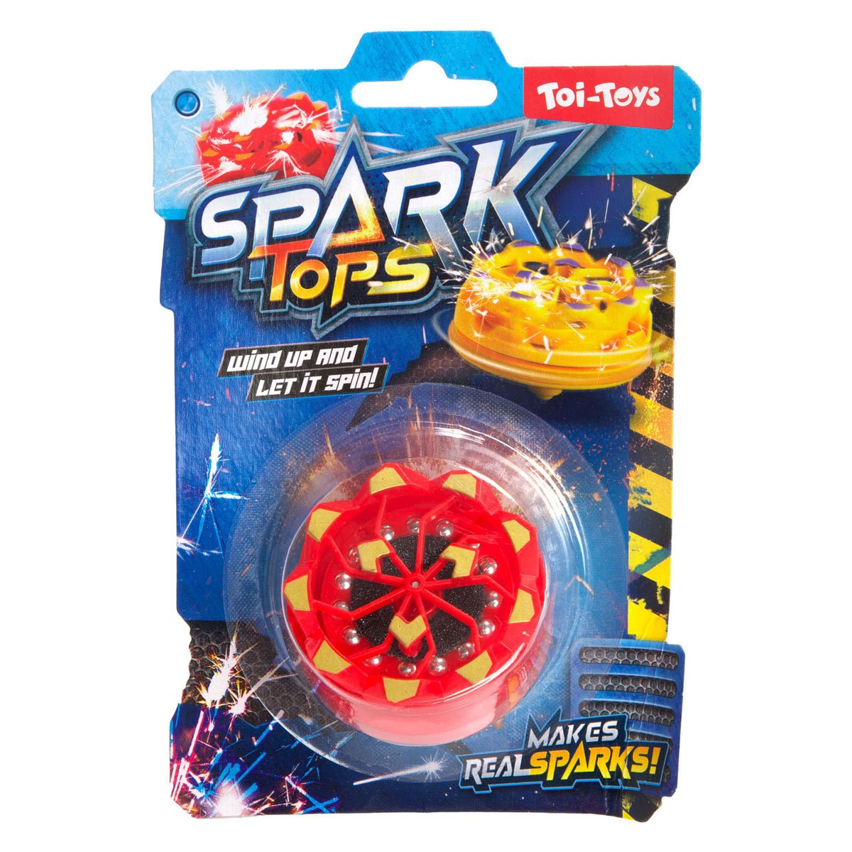 Fun Opwindtol Sparks met Vuursteen