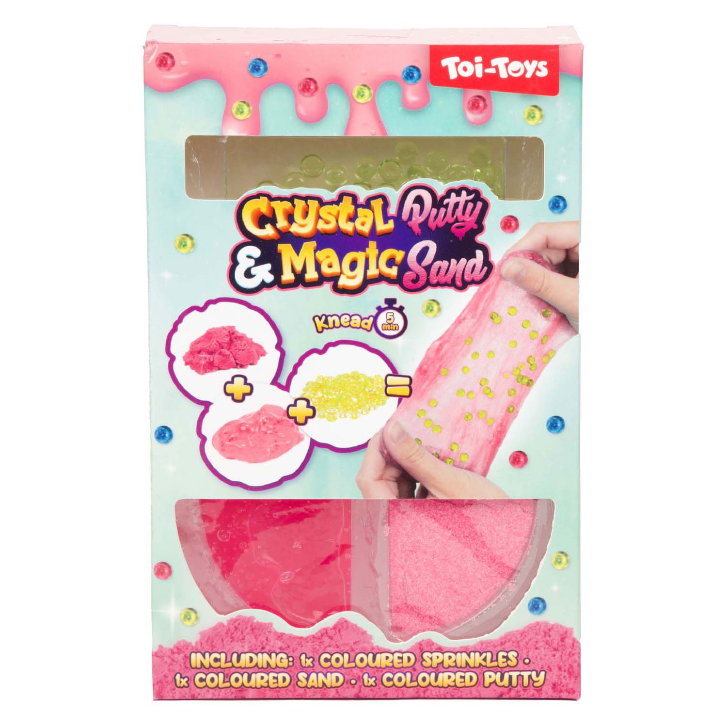 Ensemble de jeu Pâte à modeler, Sable et Paillettes