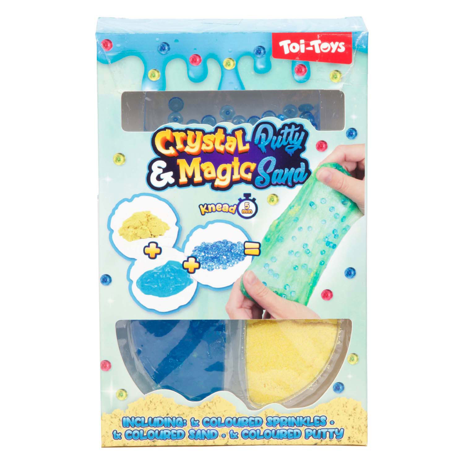 Ensemble de jeu Pâte à modeler, Sable et Paillettes