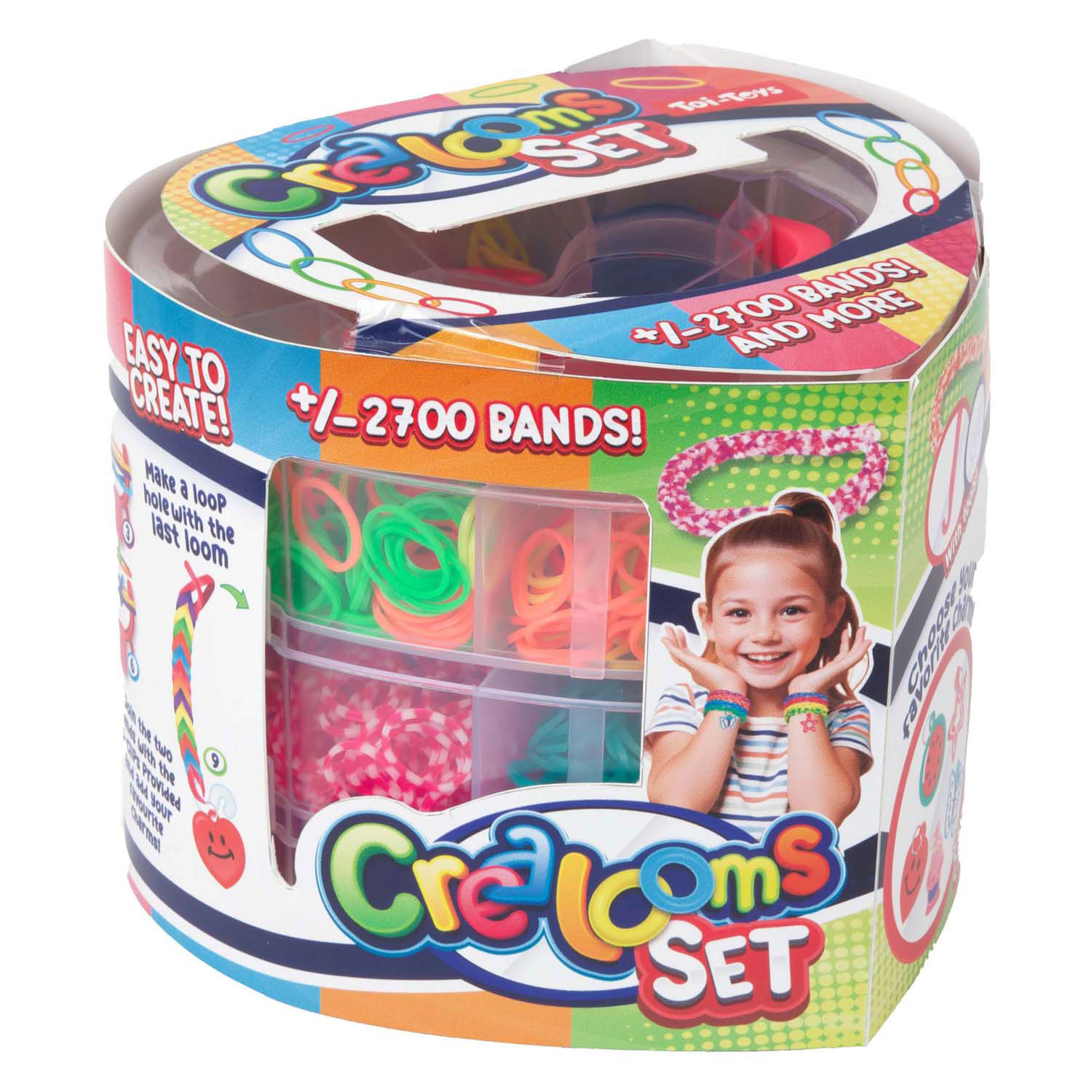 Lustiges Loomband-Set, 2700 dlg.