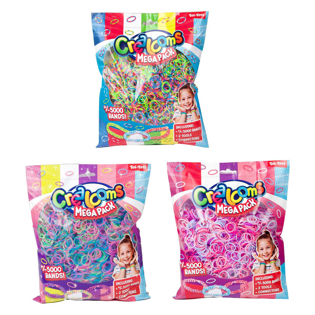 Lustiges Loomband-Set Mega, 5000 Teile.