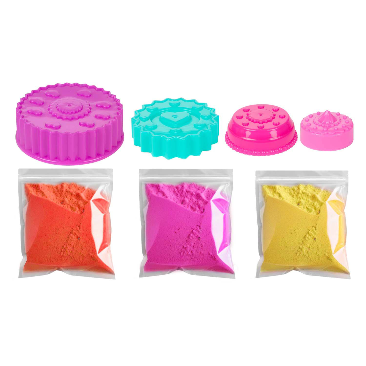 Cake Creation Set - Taartjes Speelzand, 3st.