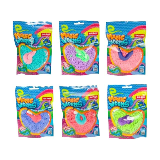 Magische Worm met Mini Wormpjes - 30gr