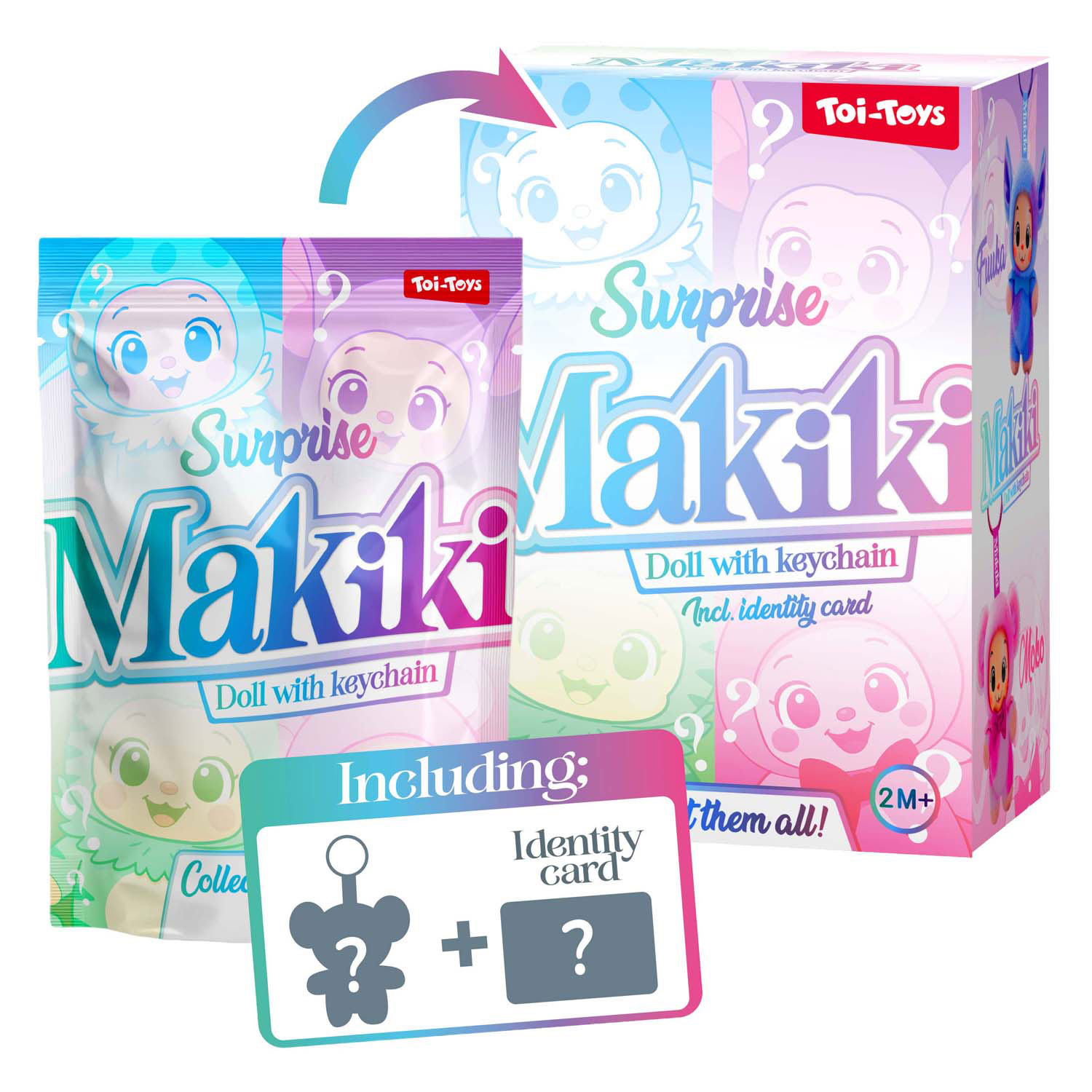 Porte-clés Makiki 15 cm
