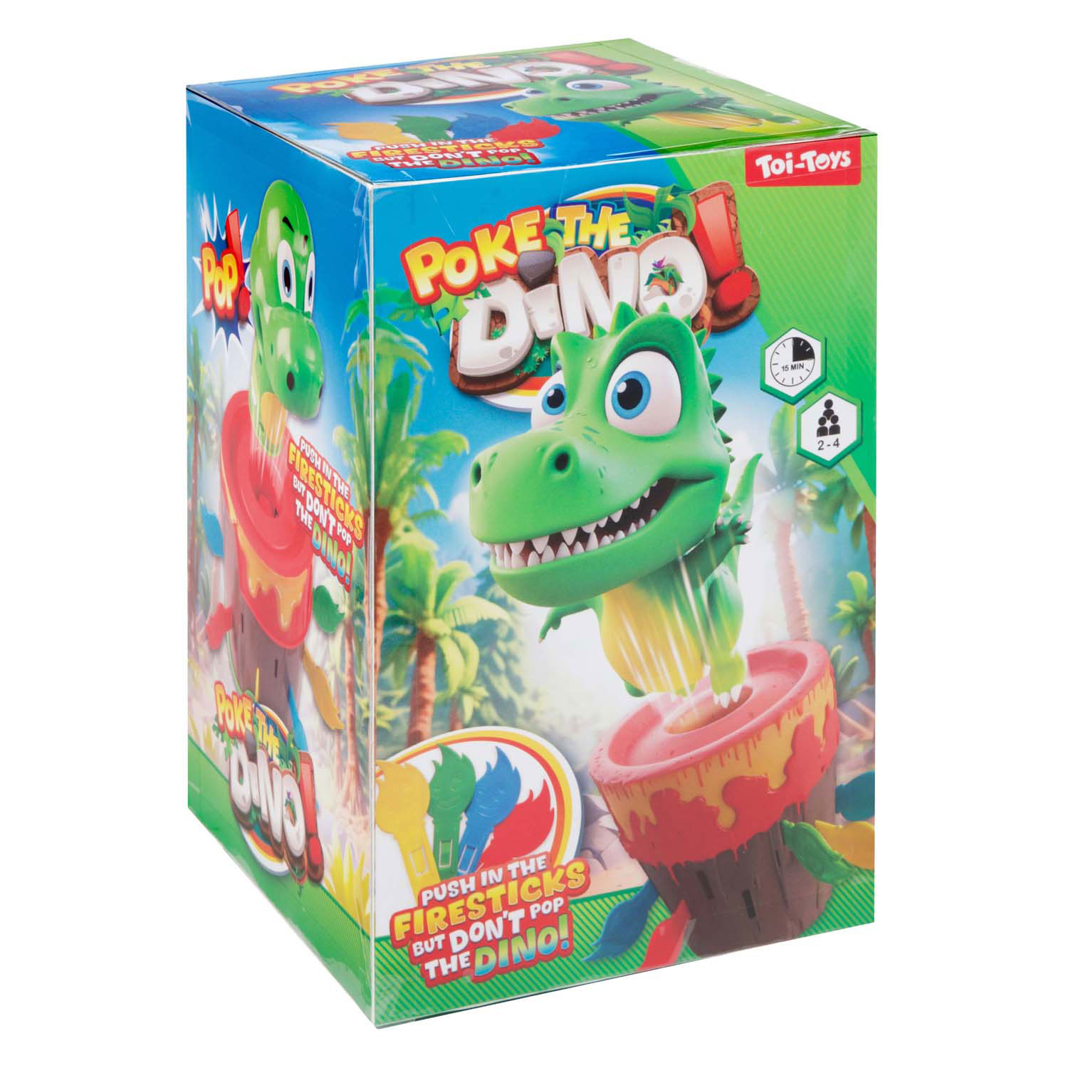 Prik de Dino Vulkaan Kinderspel