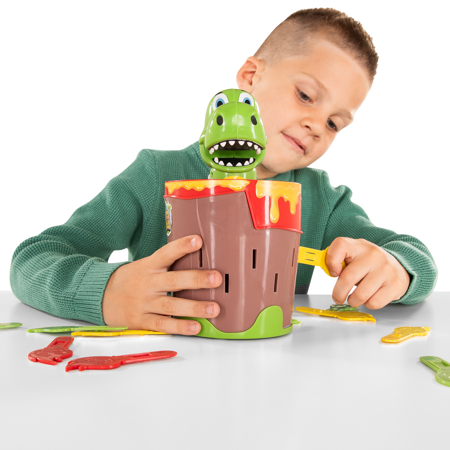Jeu pour enfants Prick the Dino Volcano