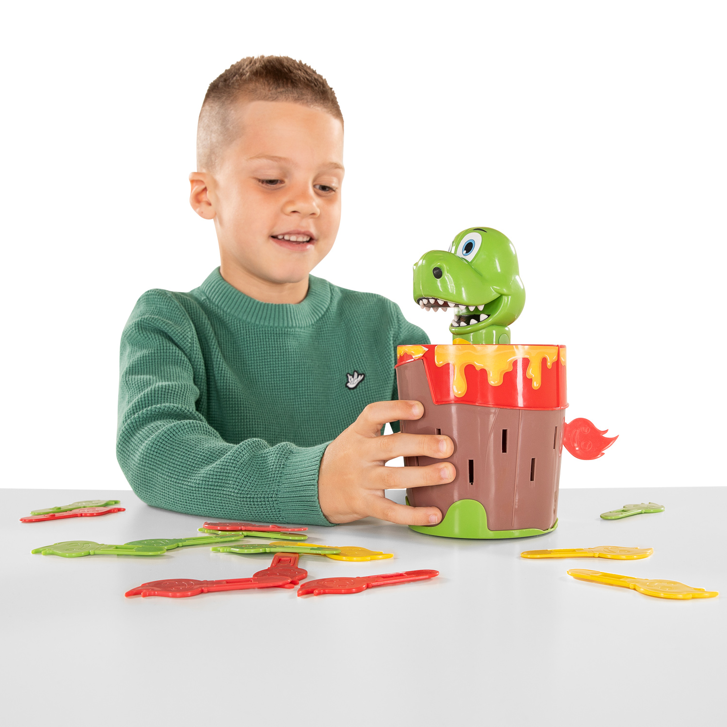 Jeu pour enfants Prick the Dino Volcano