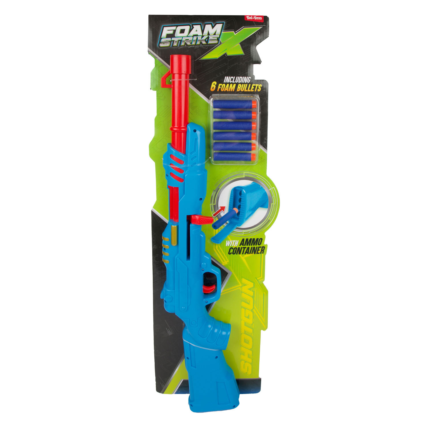 Fusil à pompe en mousse Strikex avec 6 flèches en mousse