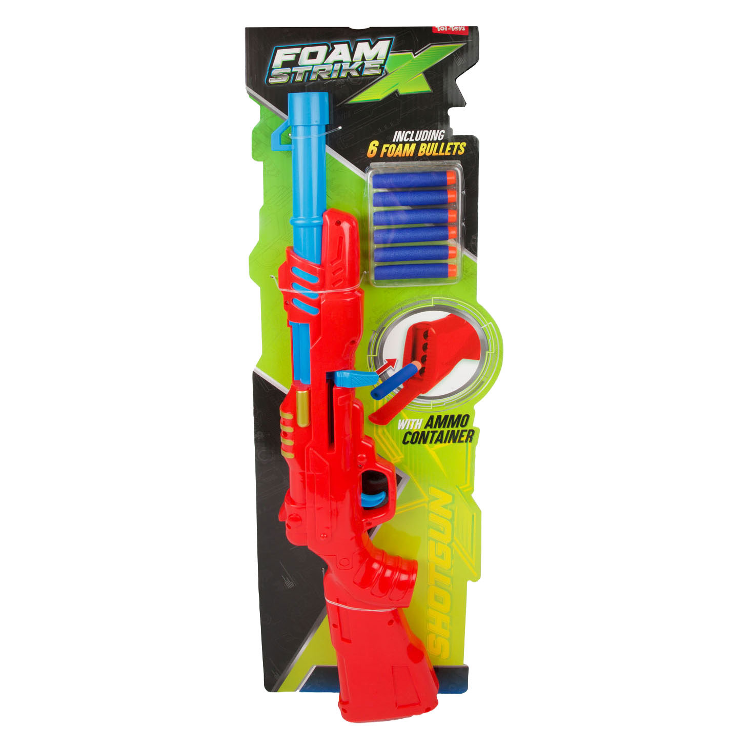 Fusil à pompe en mousse Strikex avec 6 flèches en mousse