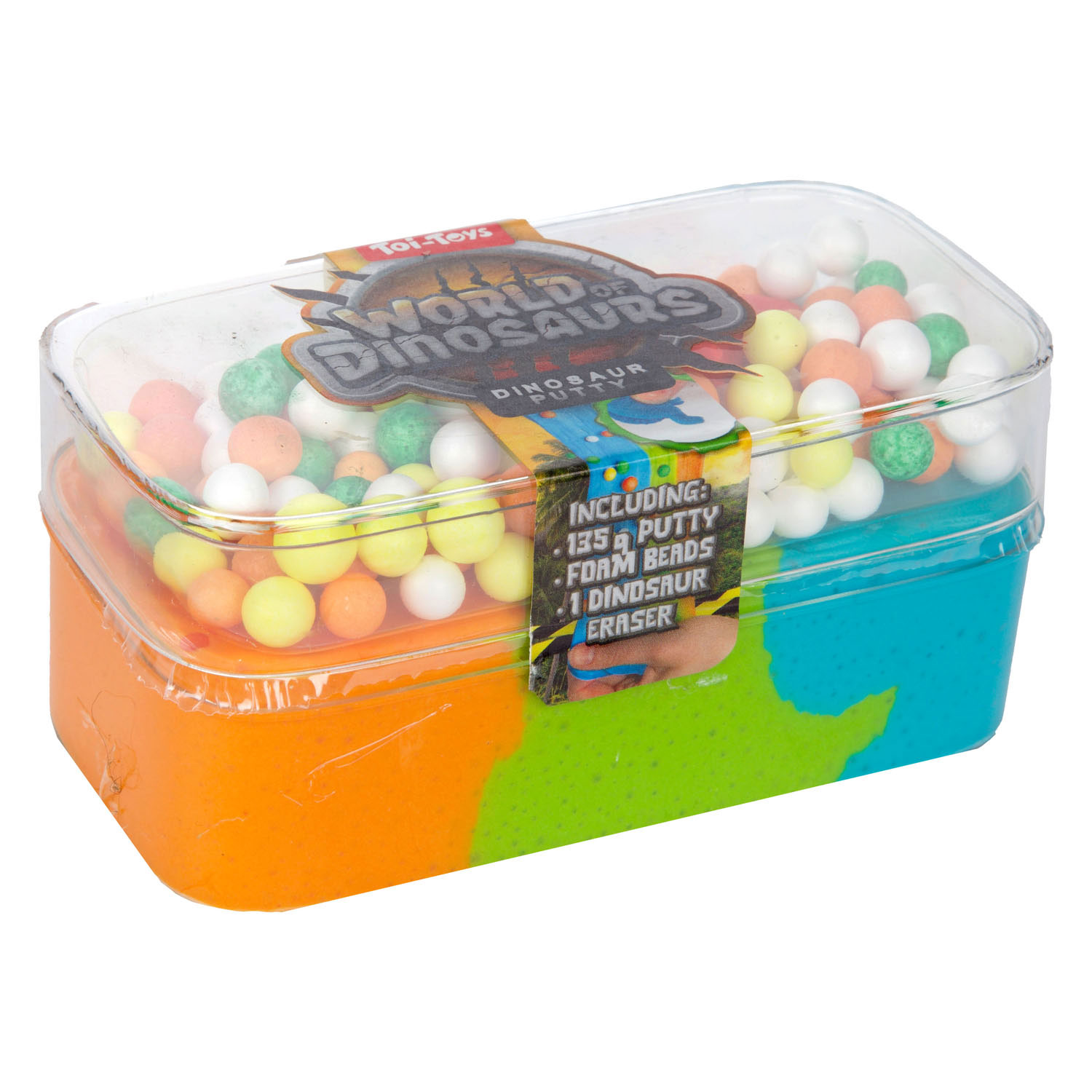 World of Dinosaur Puffer Slijm - 135gr.