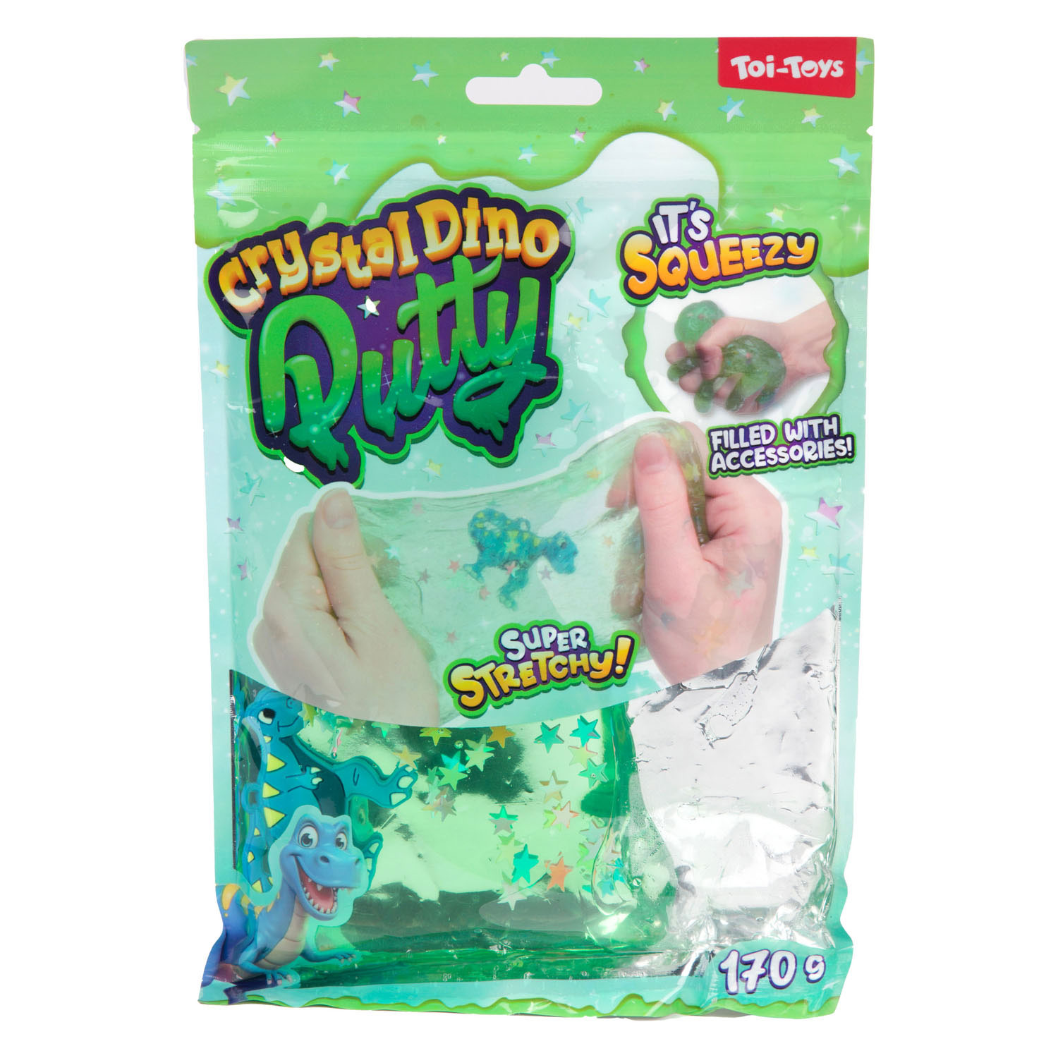 Kristalslijm Dino - 170gr.