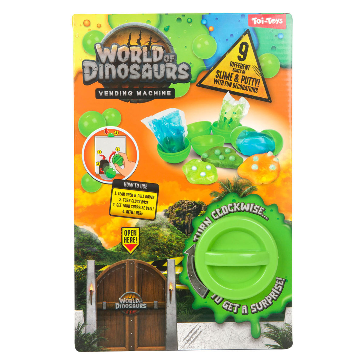 World of Dinosaur Verrassingsballen Automaat