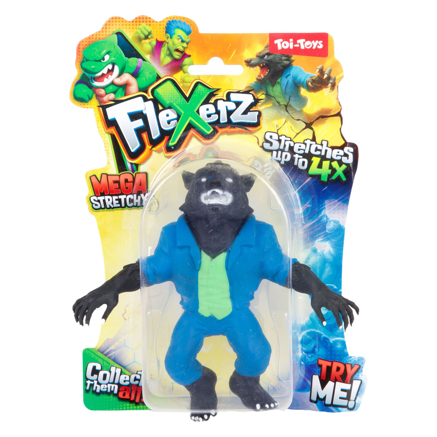 Figurines amusantes à modeler et extensibles Flexerz