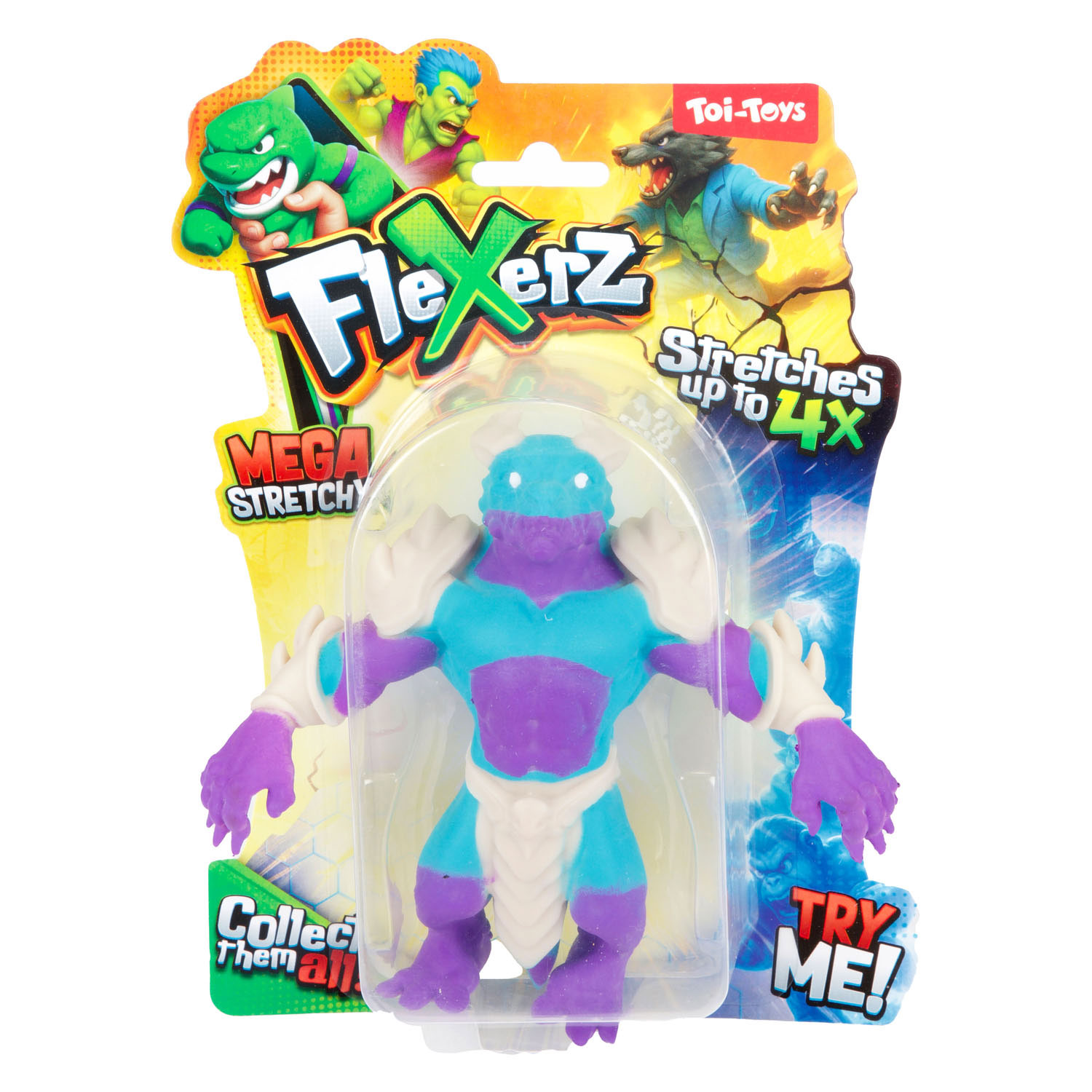 Figurines amusantes à modeler et extensibles Flexerz