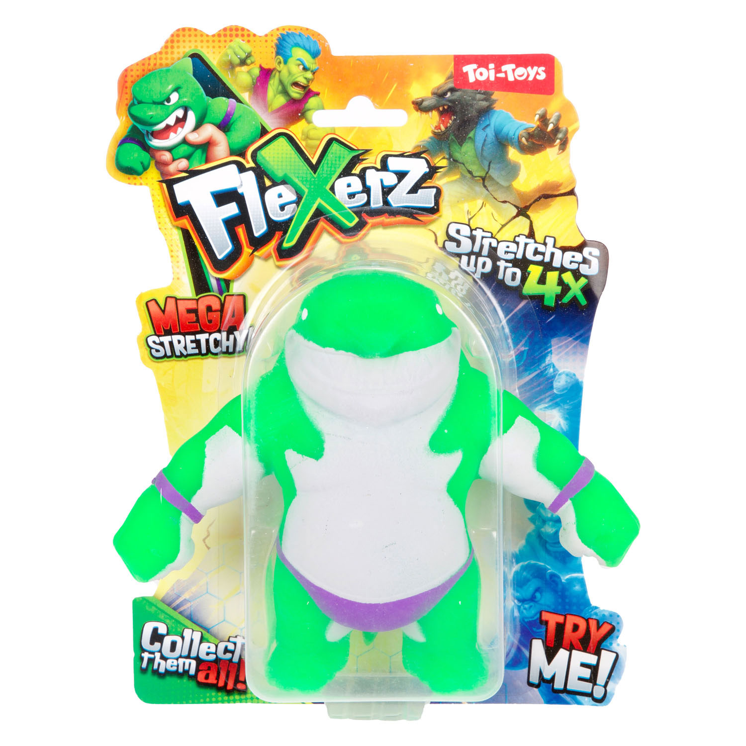 Figurines amusantes à modeler et extensibles Flexerz