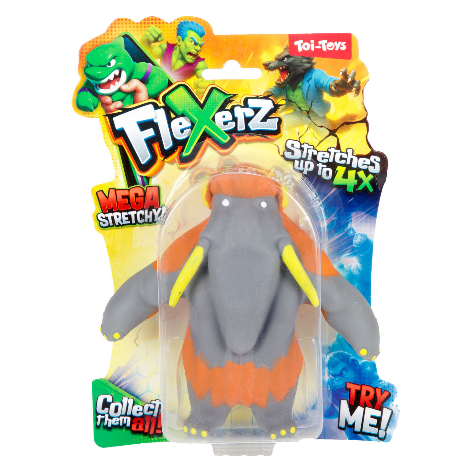 Figurines amusantes à modeler et extensibles Flexerz