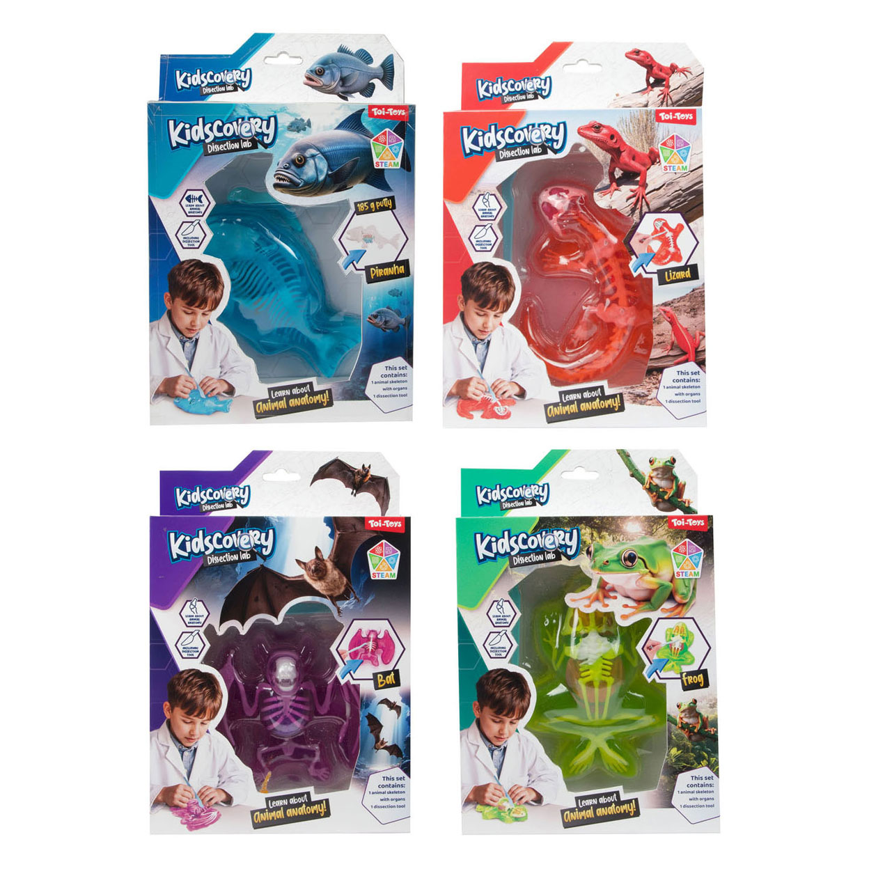 Kidscovery Slijmskelet Dier