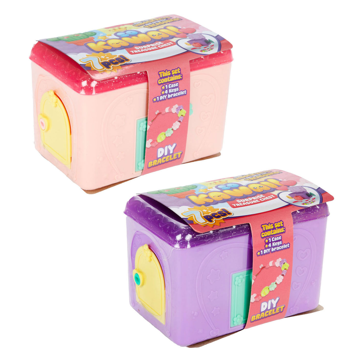 So Kawaii Verrassingskist Armband met Kralen - 7dlg.