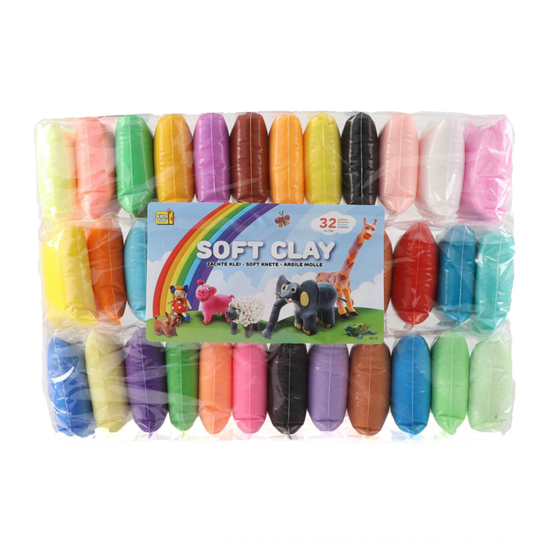 Clay Soft Clay 12 Gramm, 36 Farben