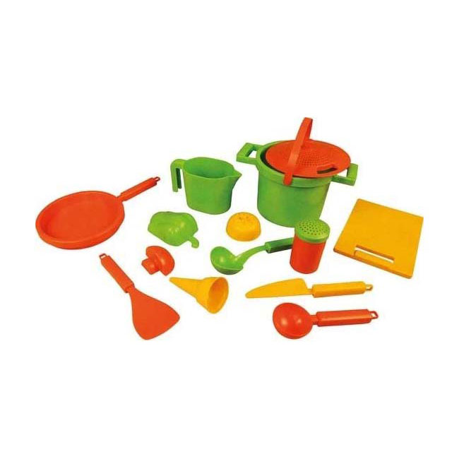 Ensemble de cuisine Lena Sandbox, 14 pièces