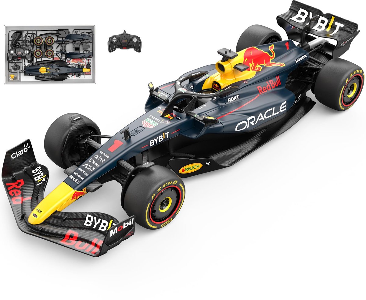 Kit de construction radiocommandé Rastar 1:16 Red Bull F1 RB19 - 55 dlg.