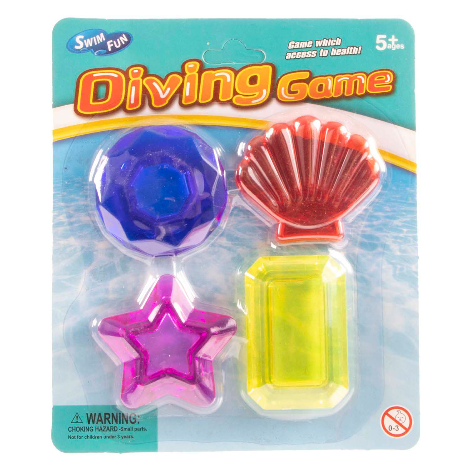 Coquillages de plongée, 4 pièces.