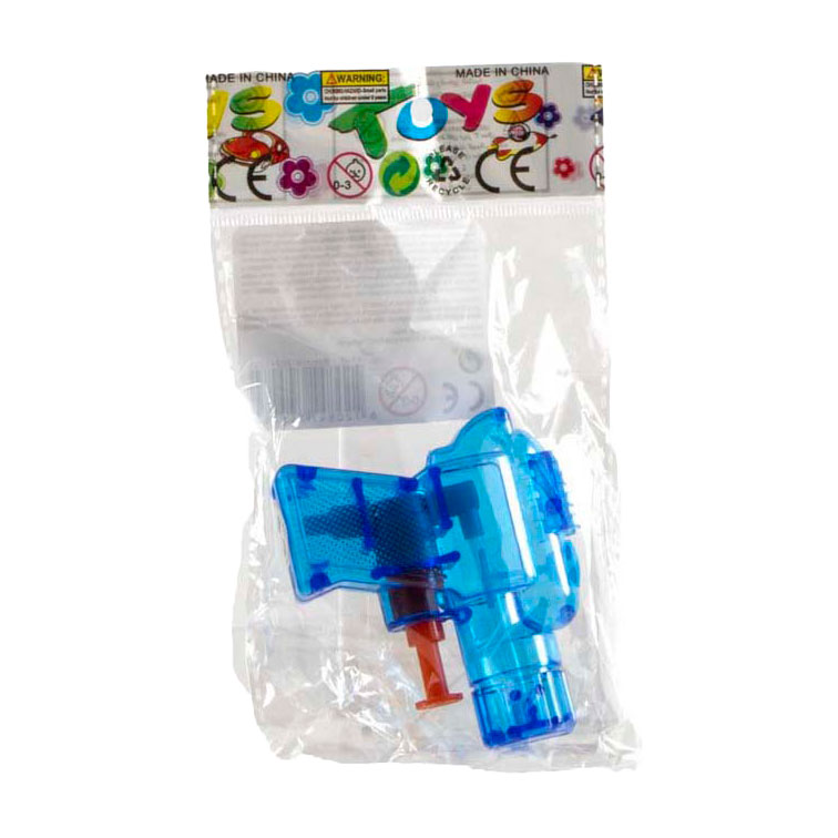 Petit pistolet à eau transparent