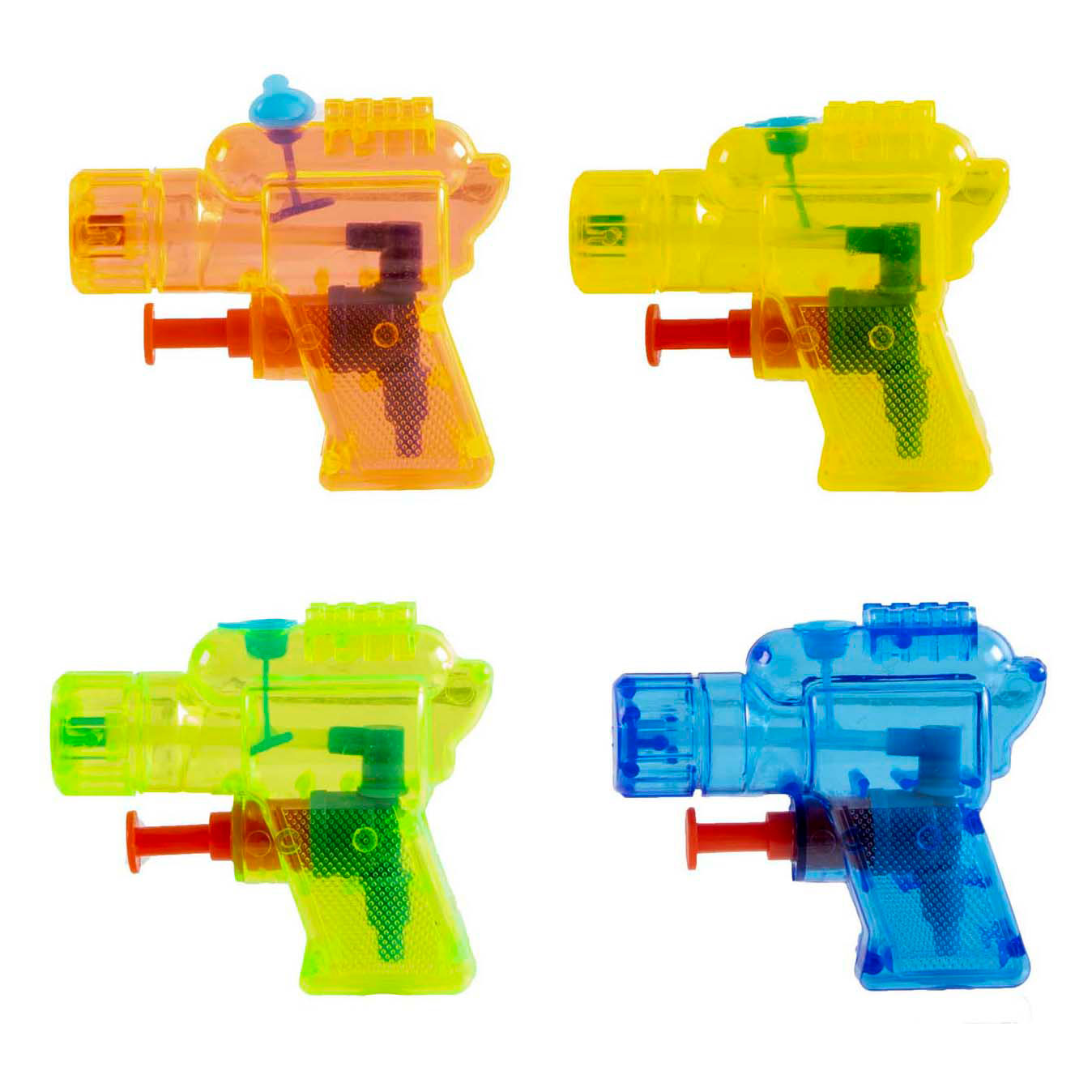 Petit pistolet à eau transparent
