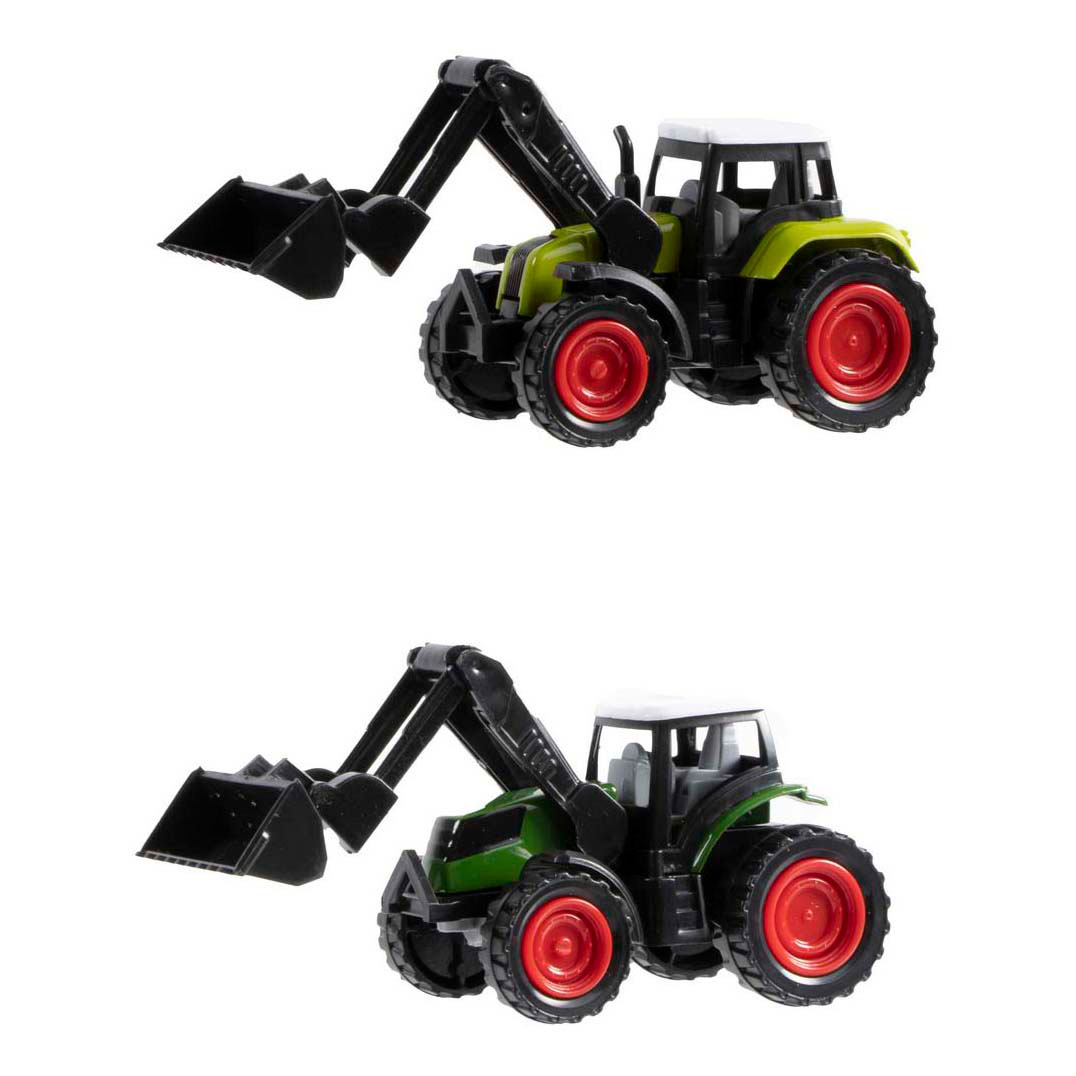 Metalen Tractor met Voorlader