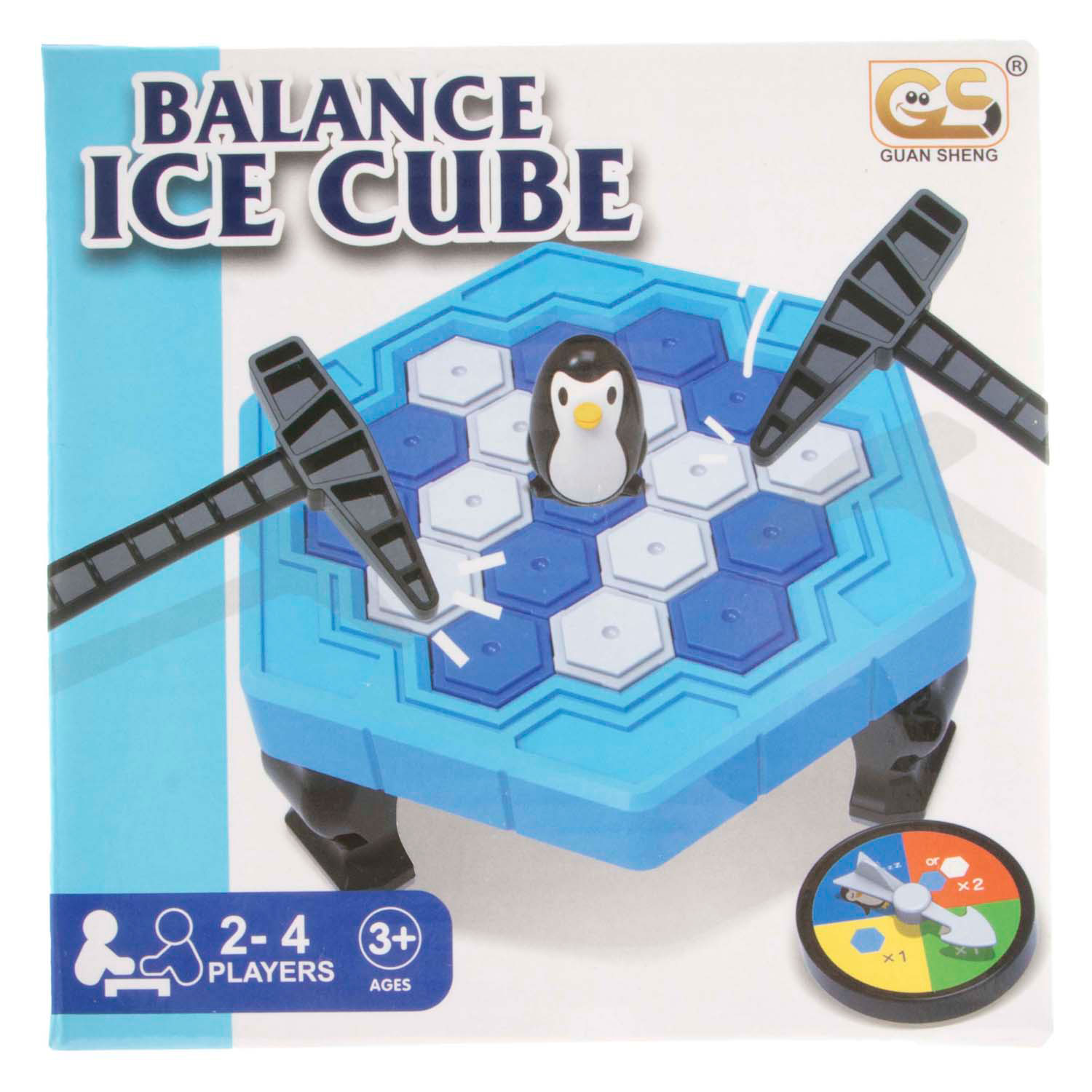 Jeu d'équilibre des glaçons