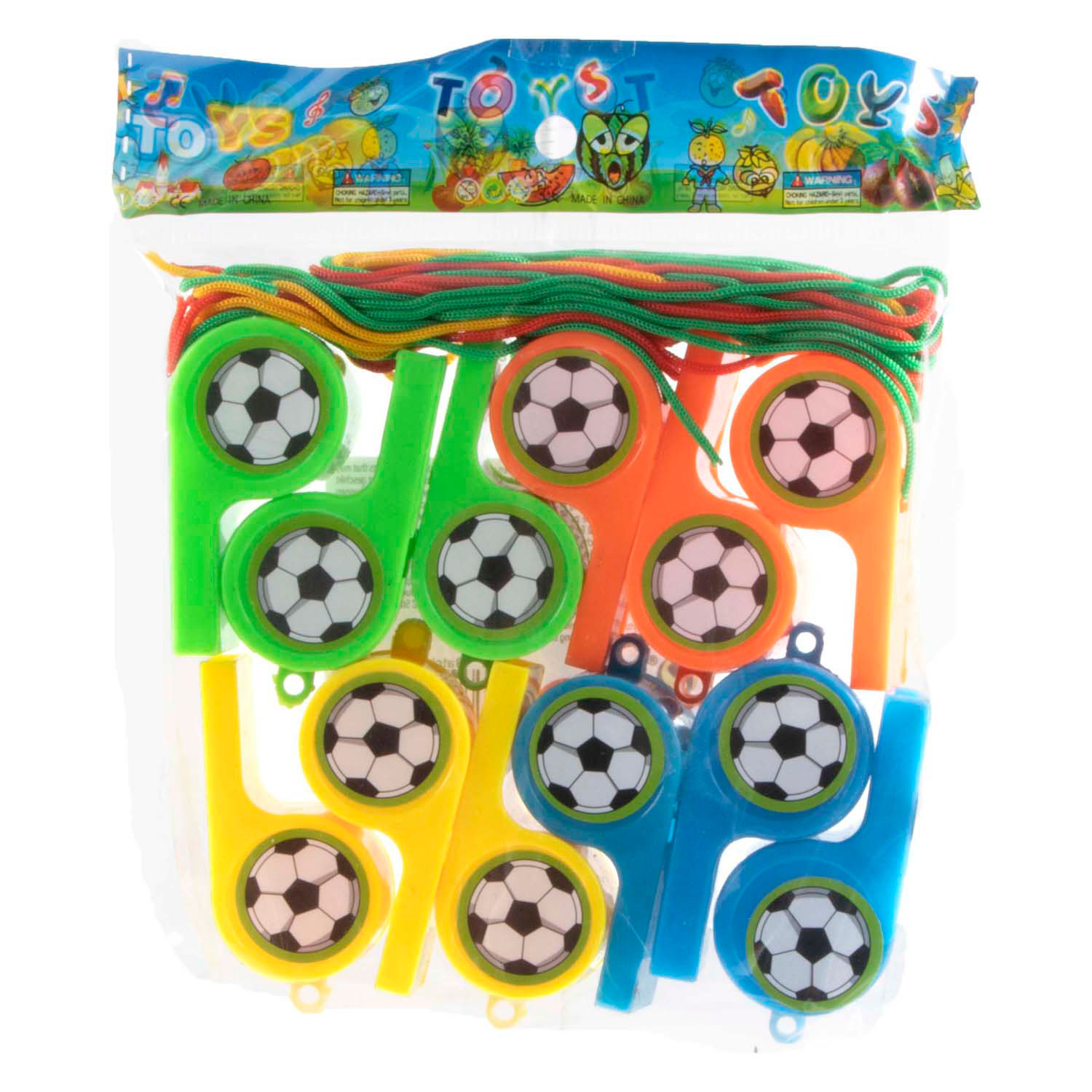 Sifflets de football, 12 pièces.