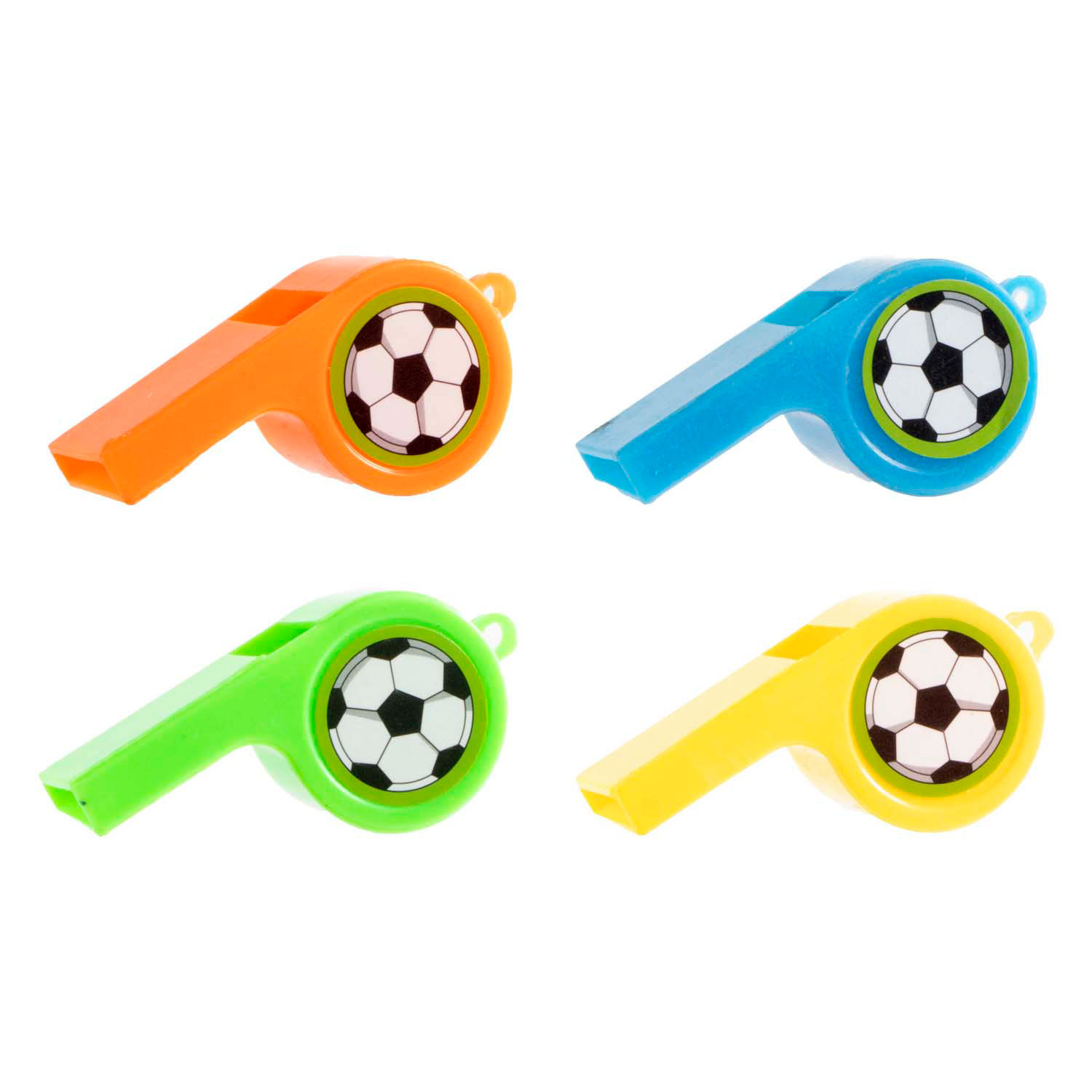 Sifflets de football, 12 pièces.