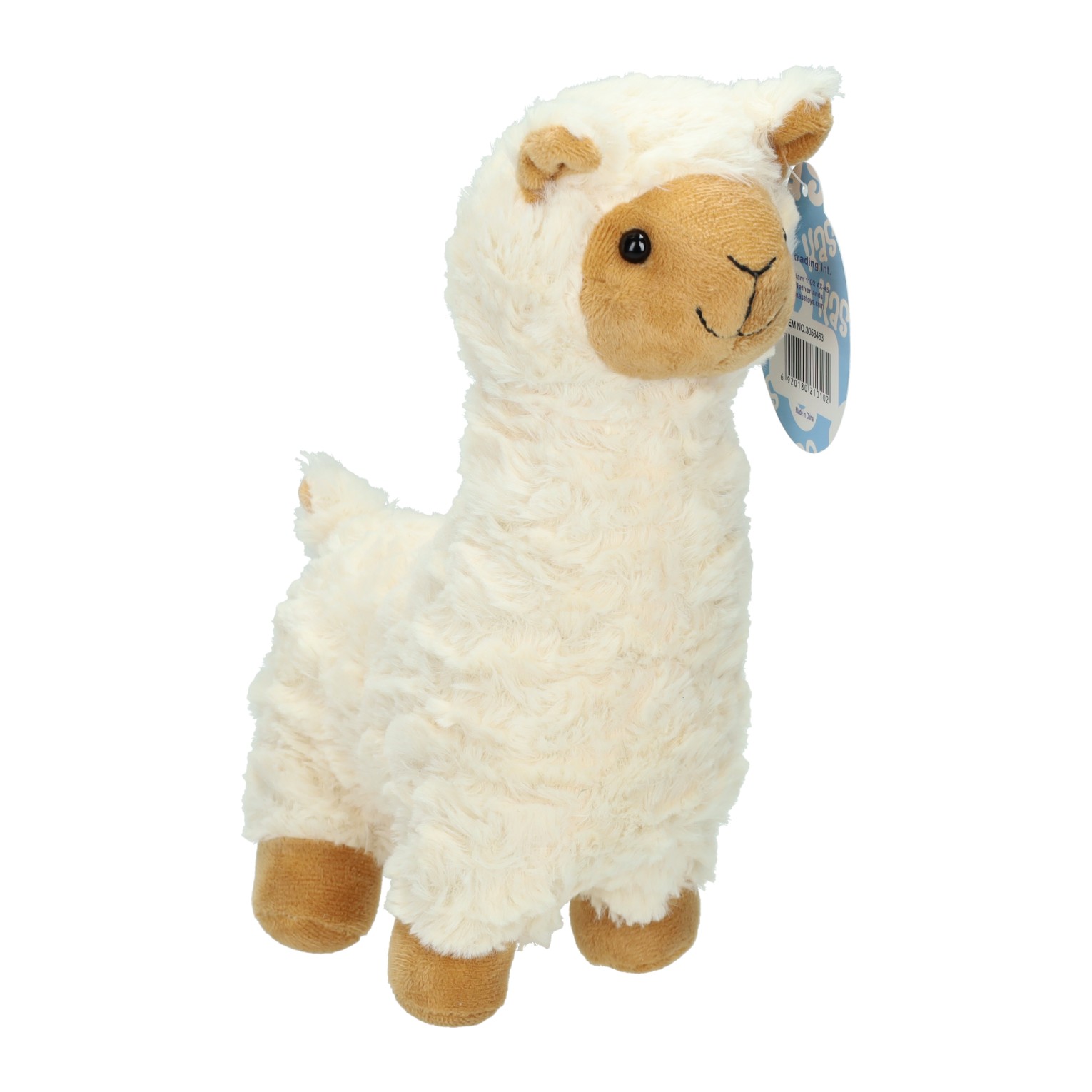 Peluche Alpaga Blanc - 28cm Peluche Alpaga Blanc - 28cm