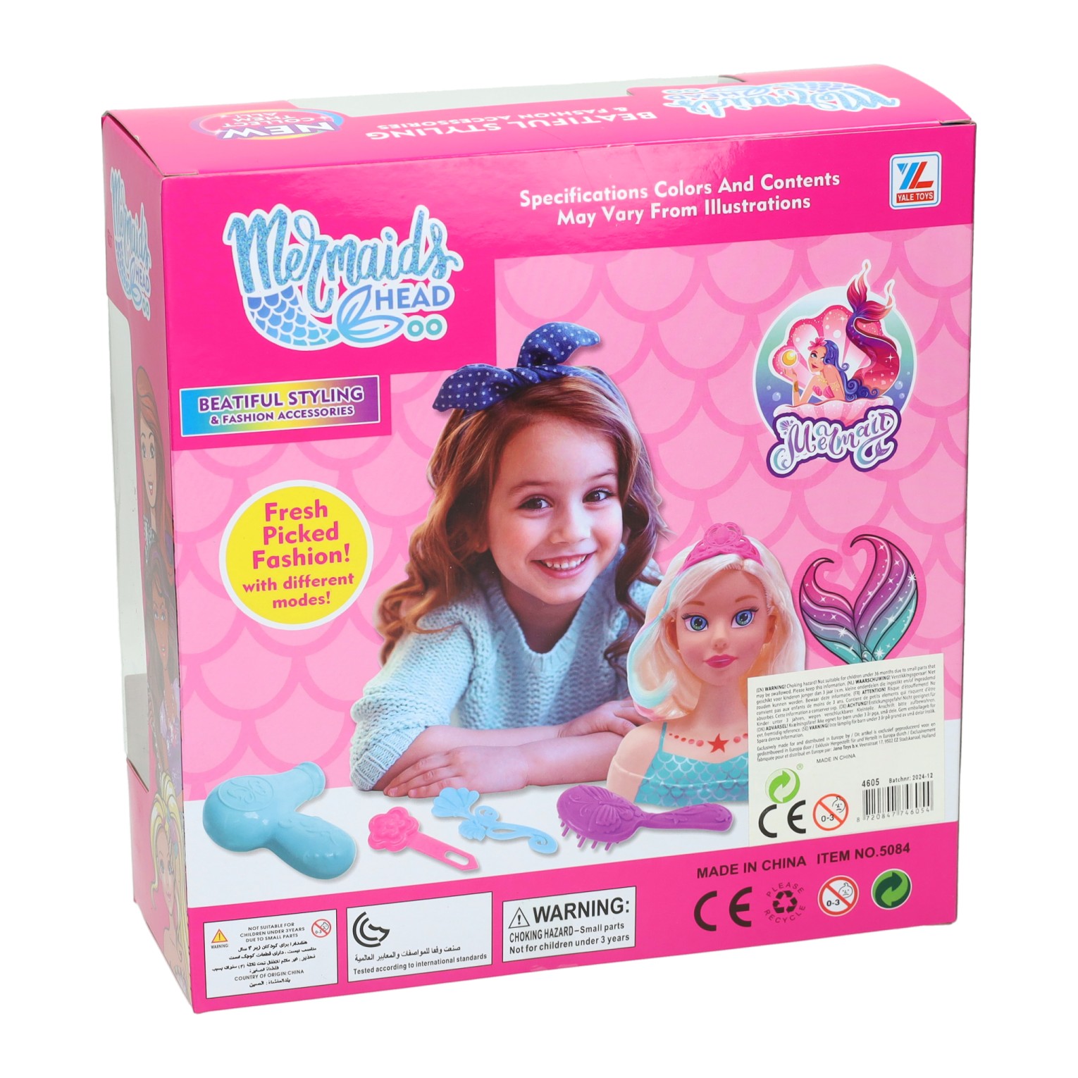 Poupée sirène - 7 pièces. Poupée sirène - 7 pièces.