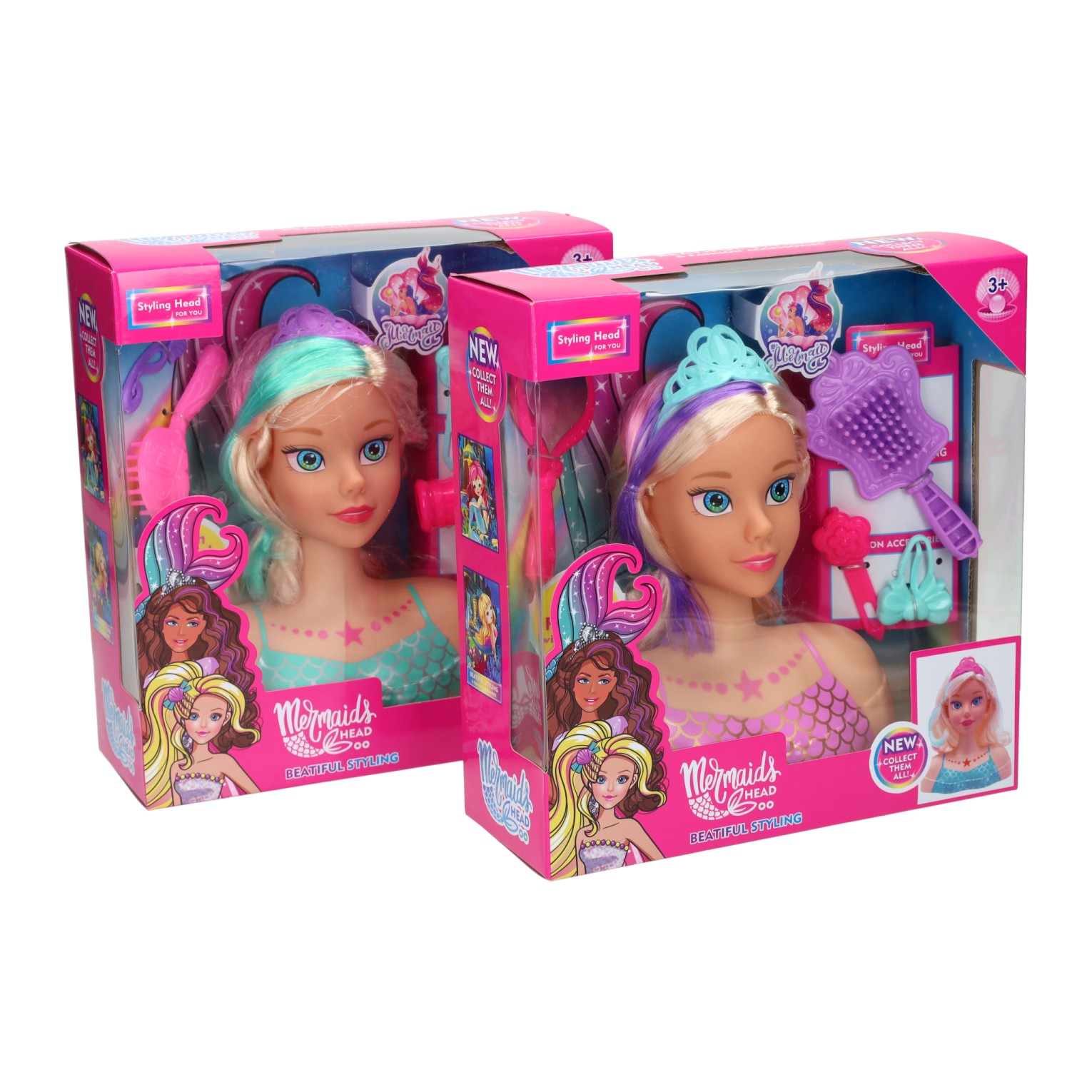 Poupée sirène - 7 pièces. Poupée sirène - 7 pièces.