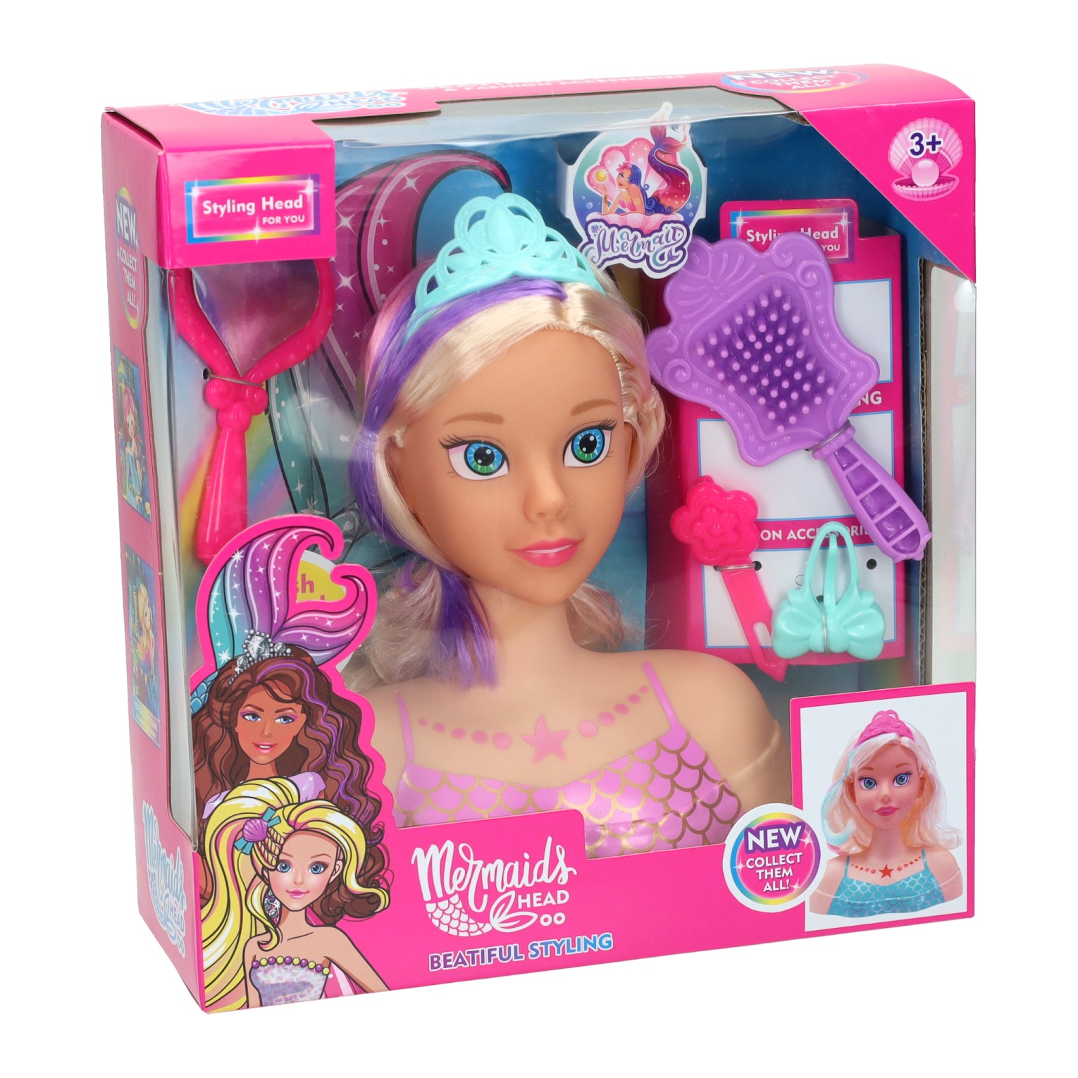 Poupée sirène - 7 pièces. Poupée sirène - 7 pièces.