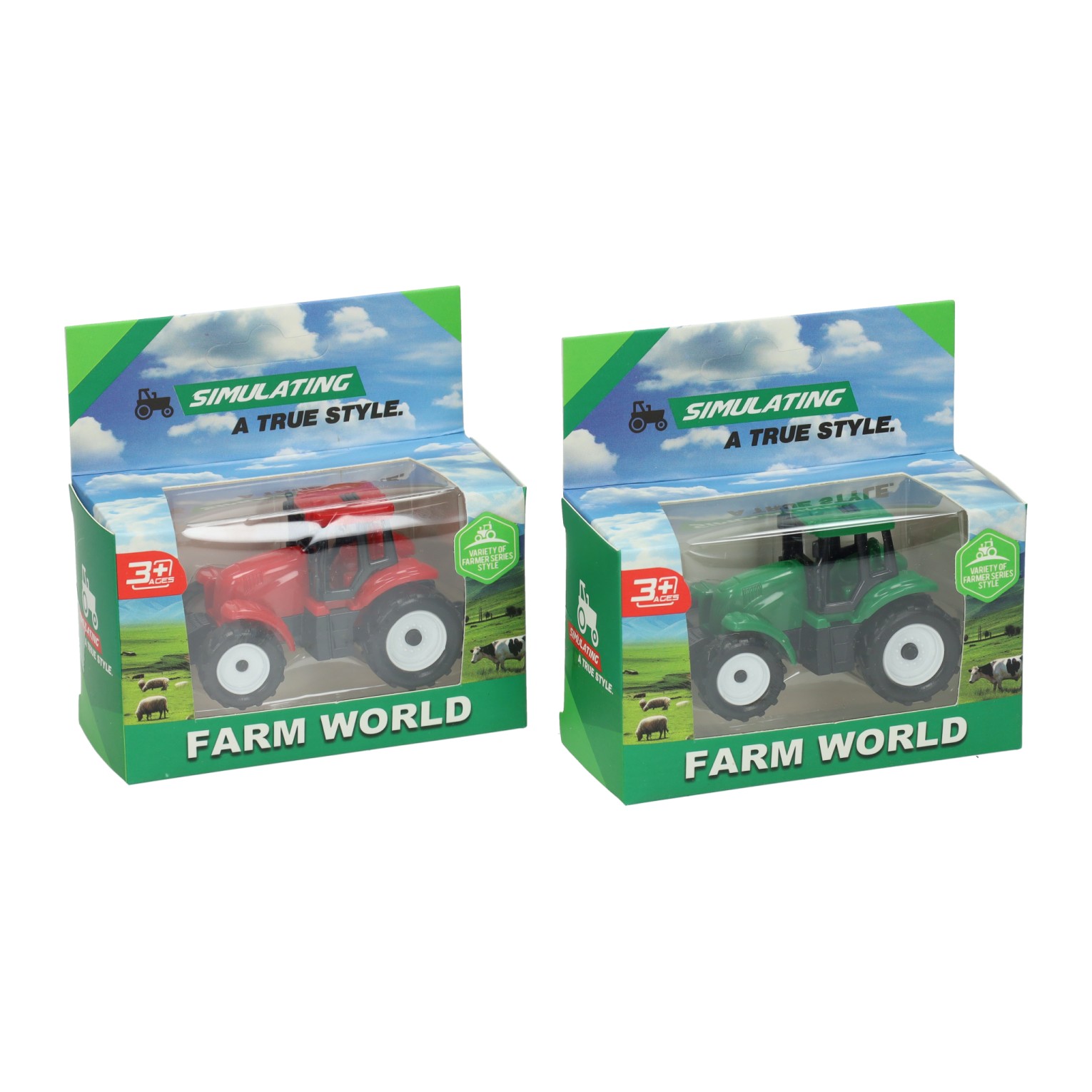 Tracteur jouet - 7 cm Tracteur jouet - 7 cm