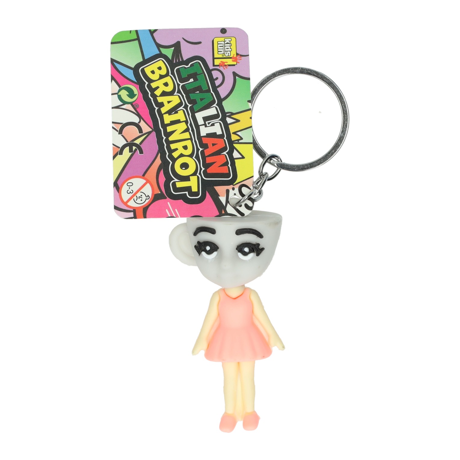 Porte-clés 3D Brainrot