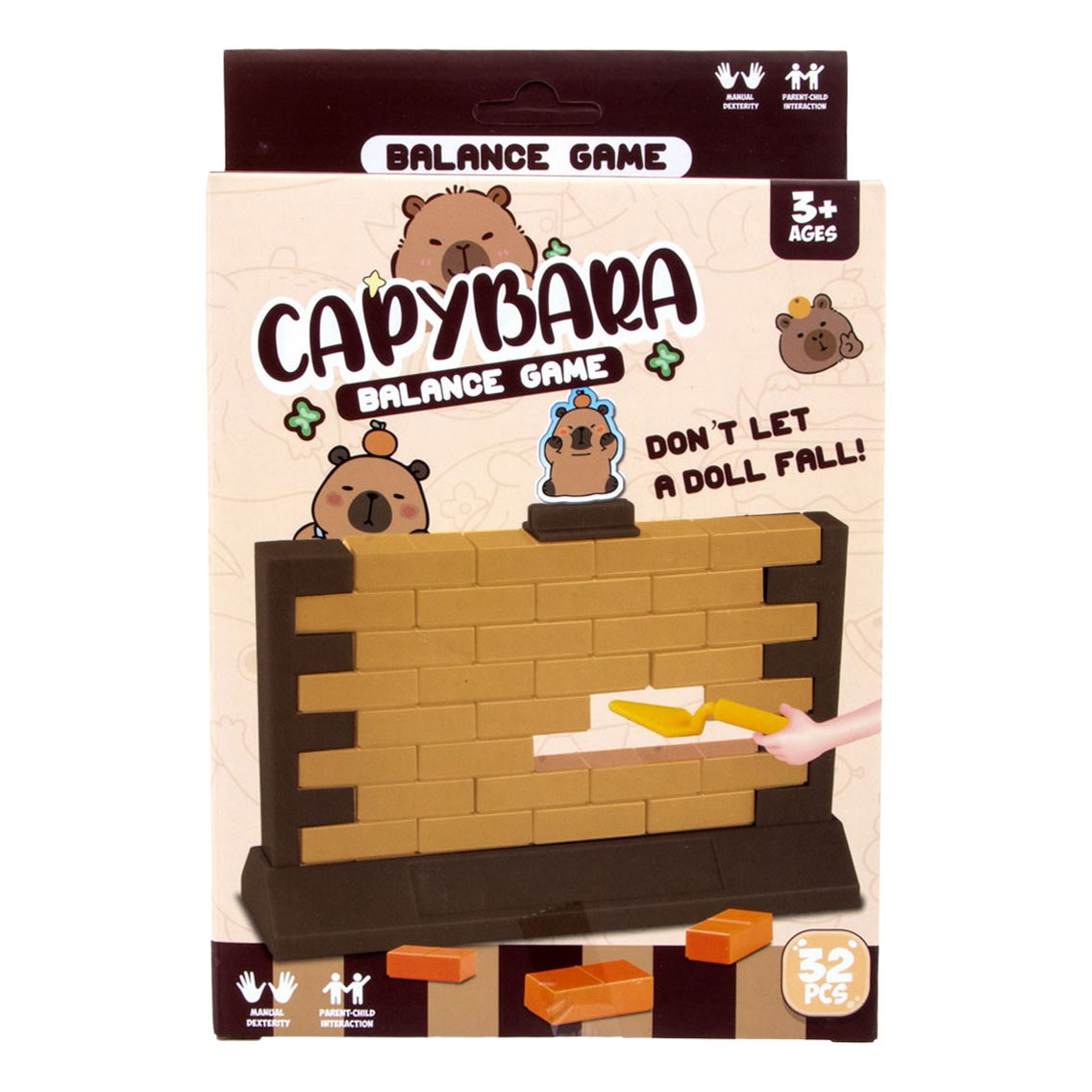 Capibara Balansmuur Spel