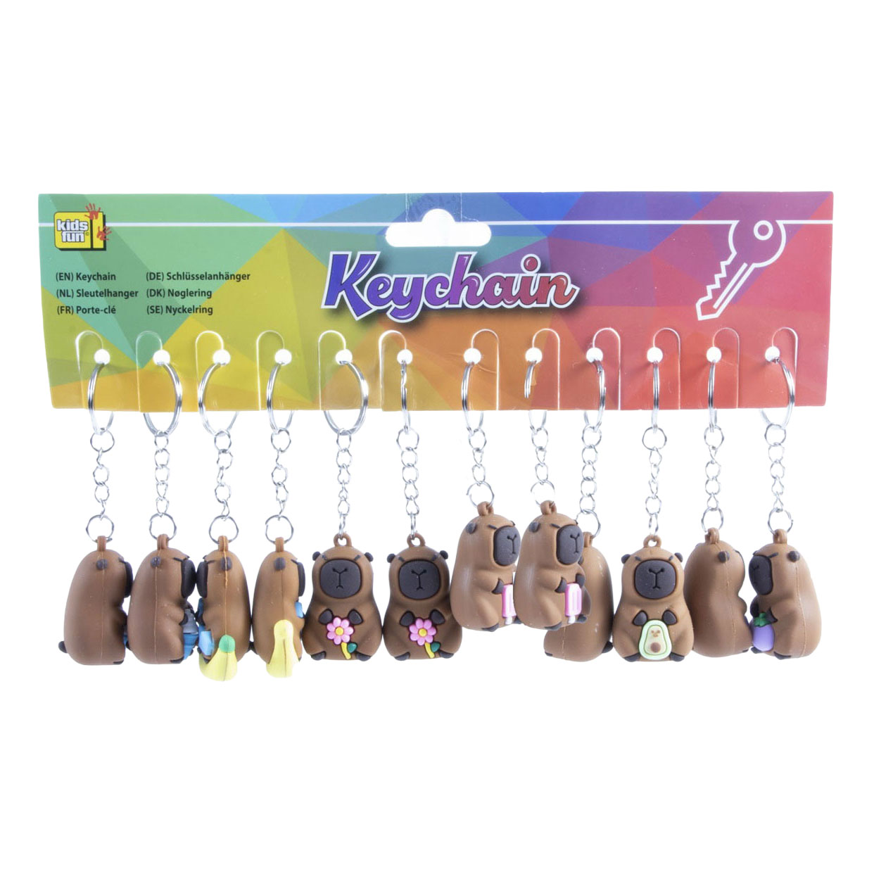 Sleutelhanger Capibara - 4cm