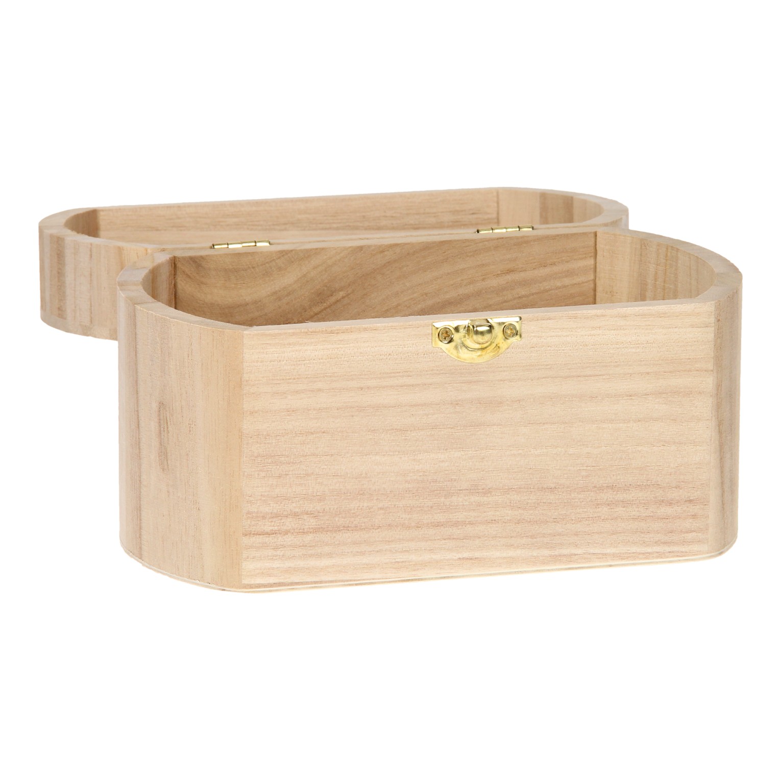 Décorez votre propre boîte ovale en bois