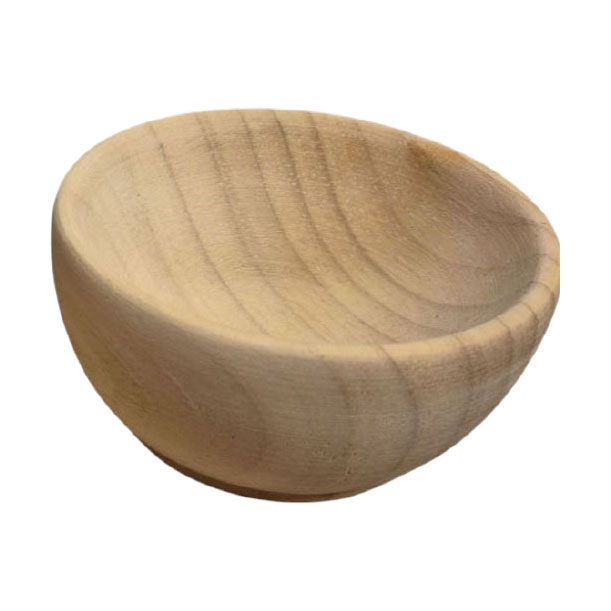 bol en bois d'hévéa