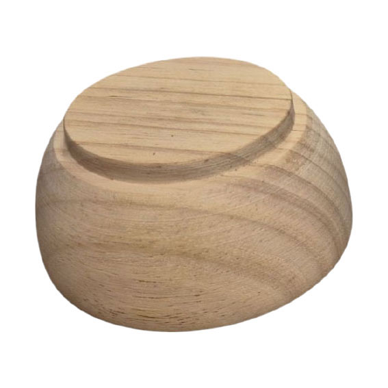 bol en bois d'hévéa