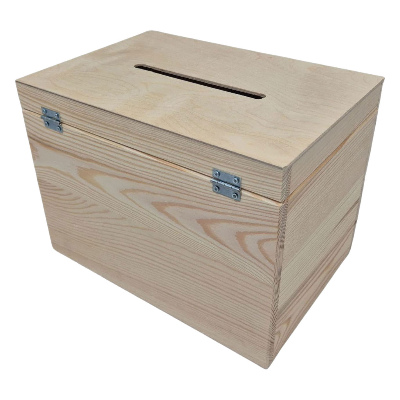 Boîte à enveloppes en pin bas