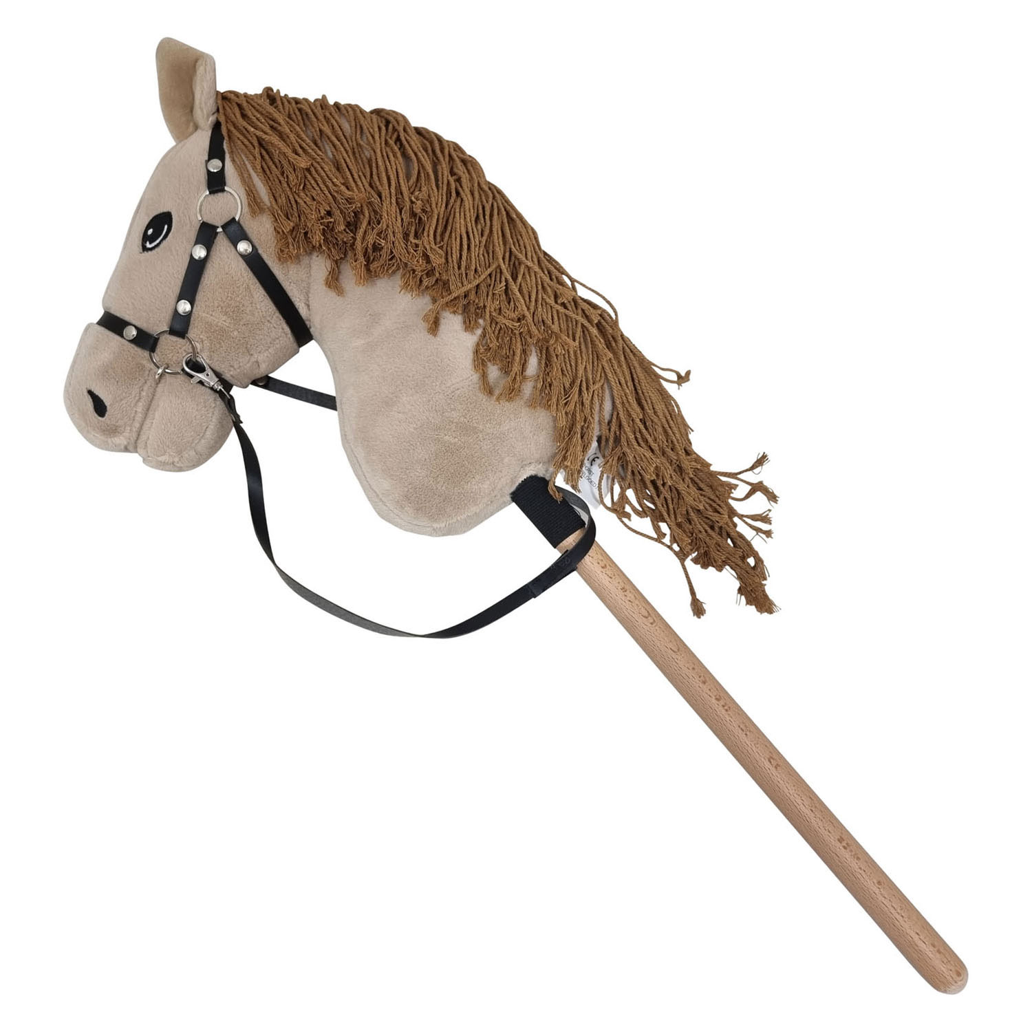 Stokpaard met Halster voor Hobby Horsing