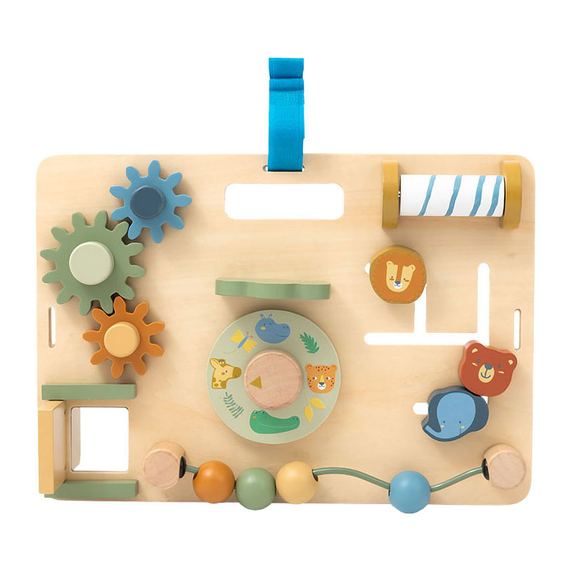 Houten Activiteitenbord Safari