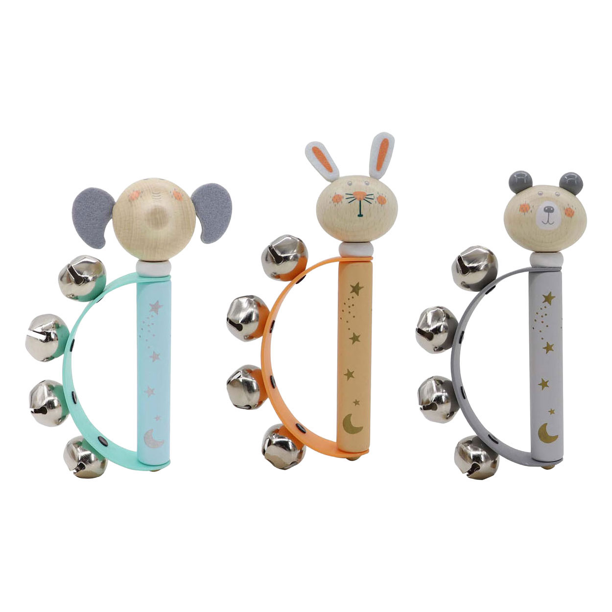 Houten Bellenhandvat Dier