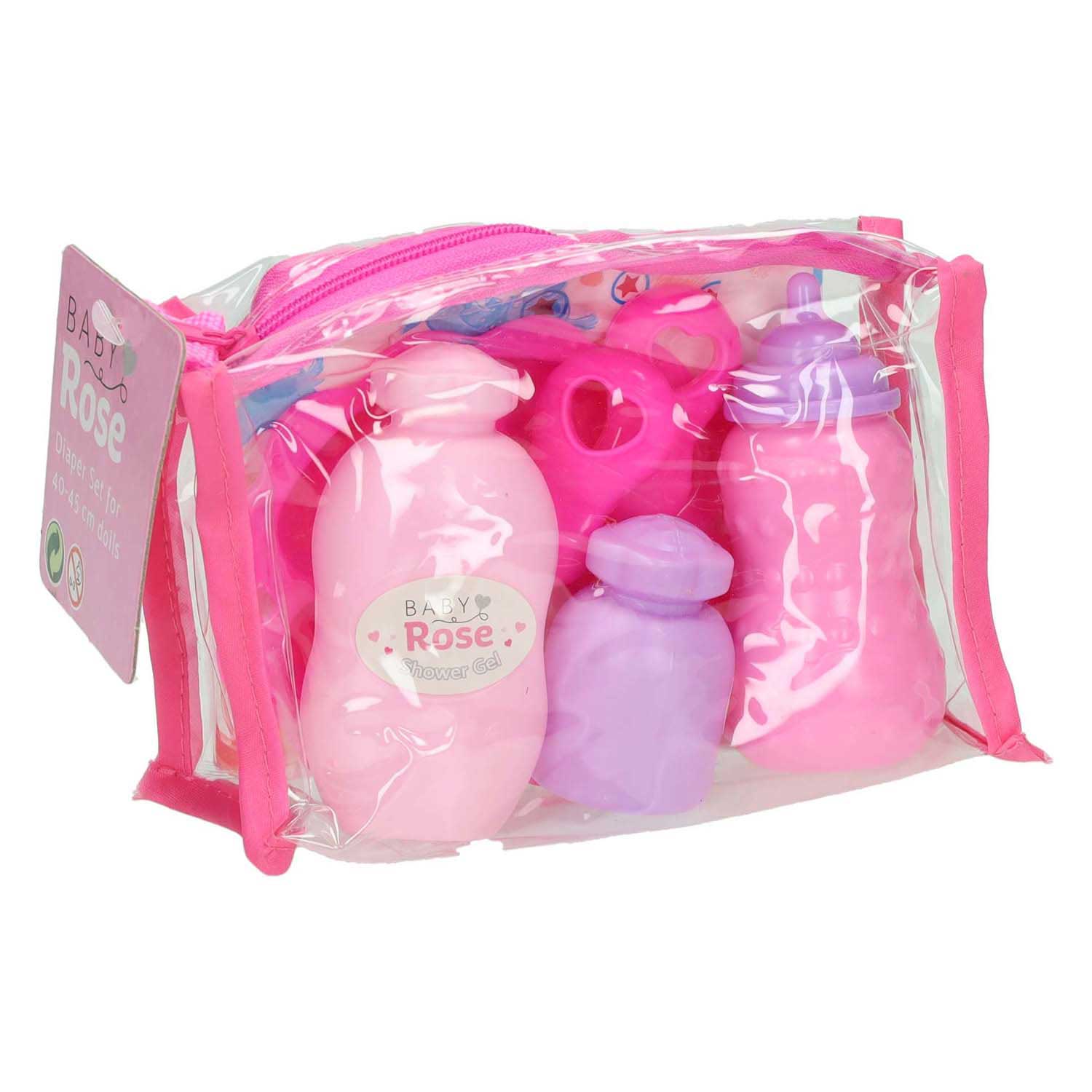 Coffret de soins Baby Rose dans un sac